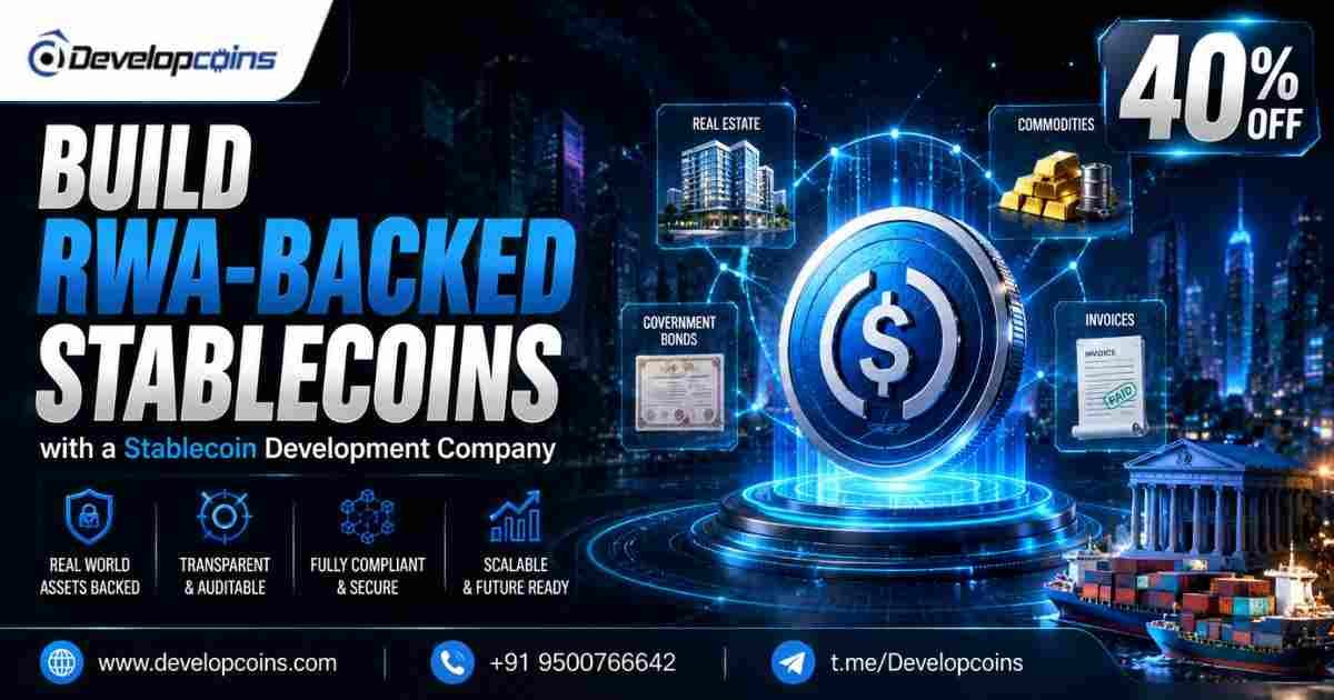 Build RWA Backed Stablecoins with a Stablecoin Development Company photo 1