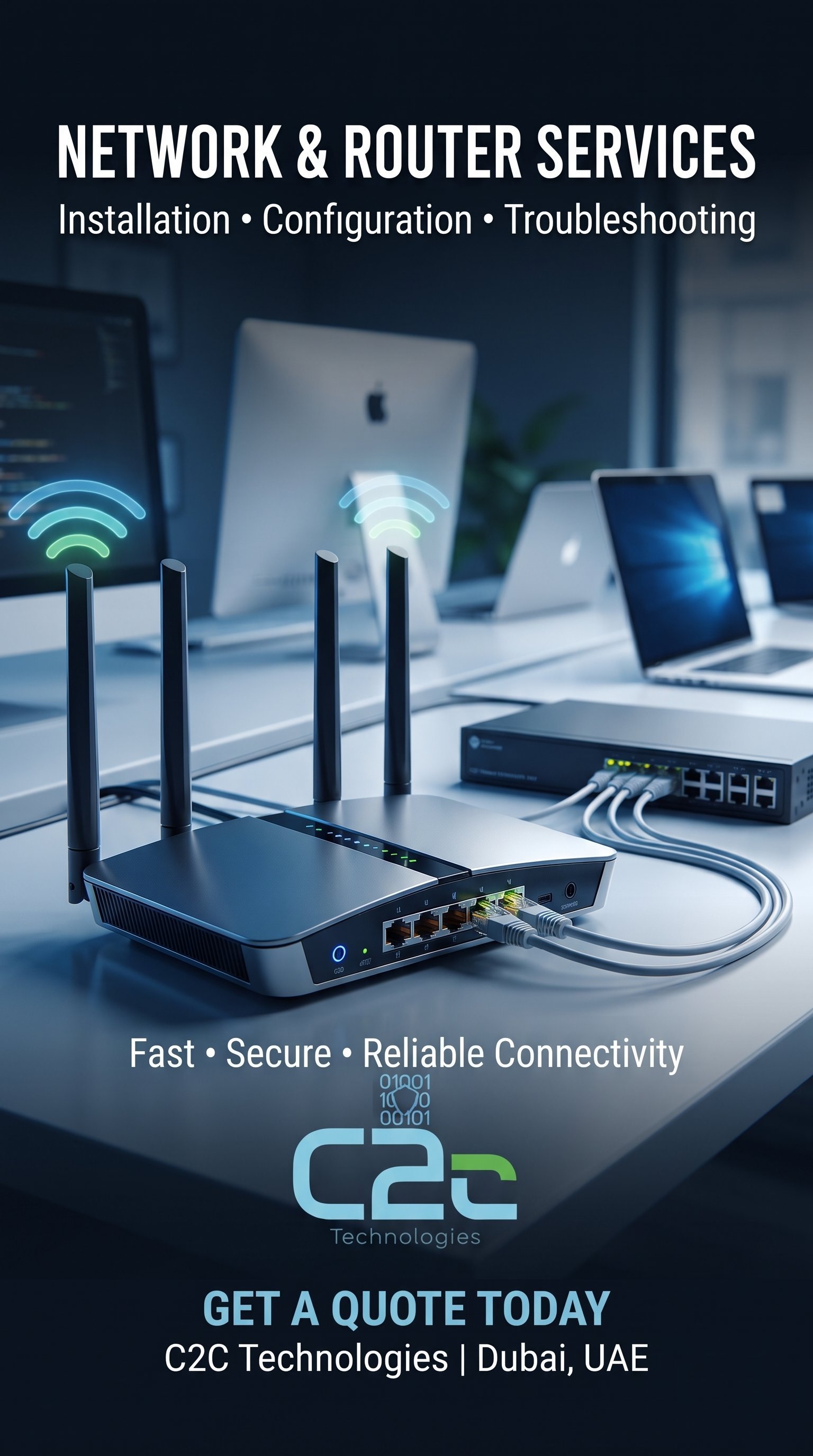 Network & Router Services in Dubai