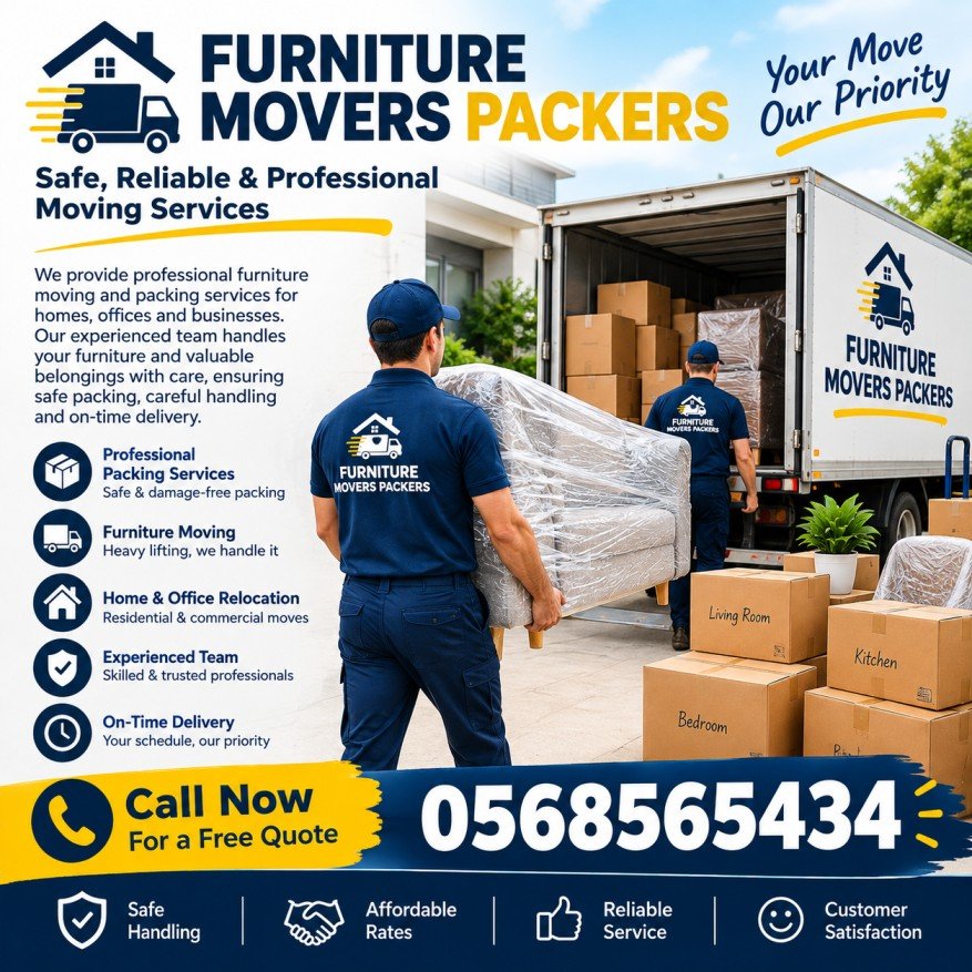 Professional Movers & Packers in Dubai – Safe, Fast & Affordable
