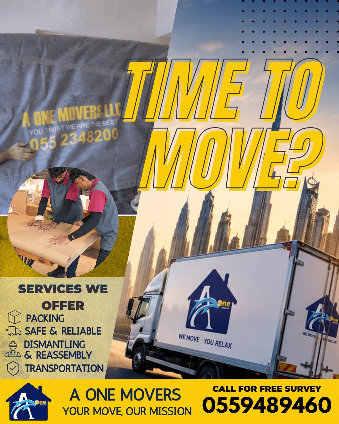 Movers and Packers in UAE | Home, Villa & Office Moving