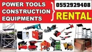 Equipment rental services in Dubai photo 1