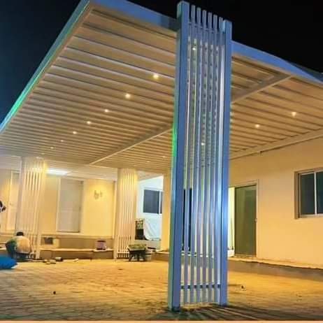 Pergola Parking Shades Installation in Dubai