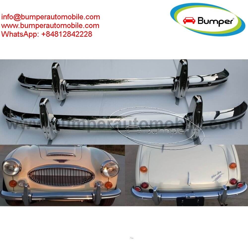 Austin Healey year 1953 to 1967 Bumper Parts for Classic by stainless steel new photo 3