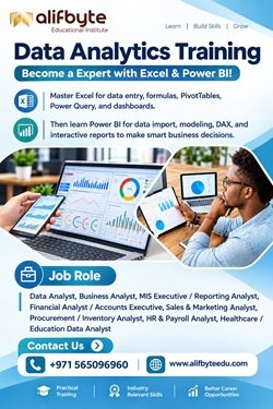 1.	Industry-Focused Data Analytics Training With Advanced Excel & Power BI – Get Job-Ready photo 1