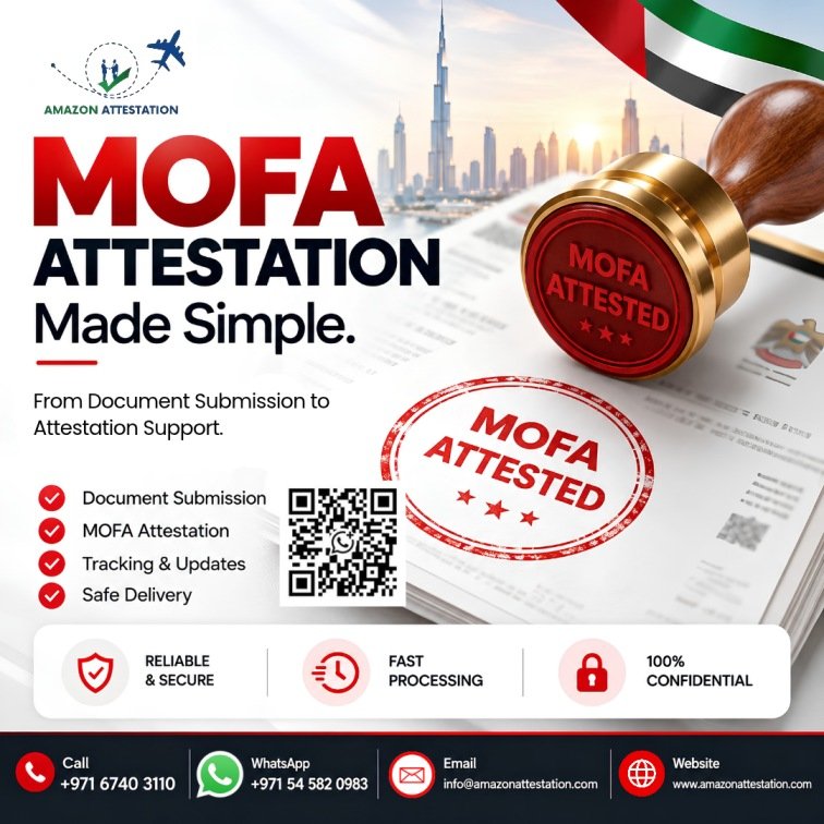 Need MOFA Attestation Services in Ajman? We're Here to Help! photo 1