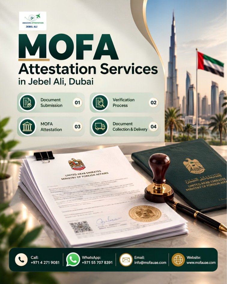 Looking for Reliable MOFA Attestation Services in Jebel Ali, Dubai? photo 1