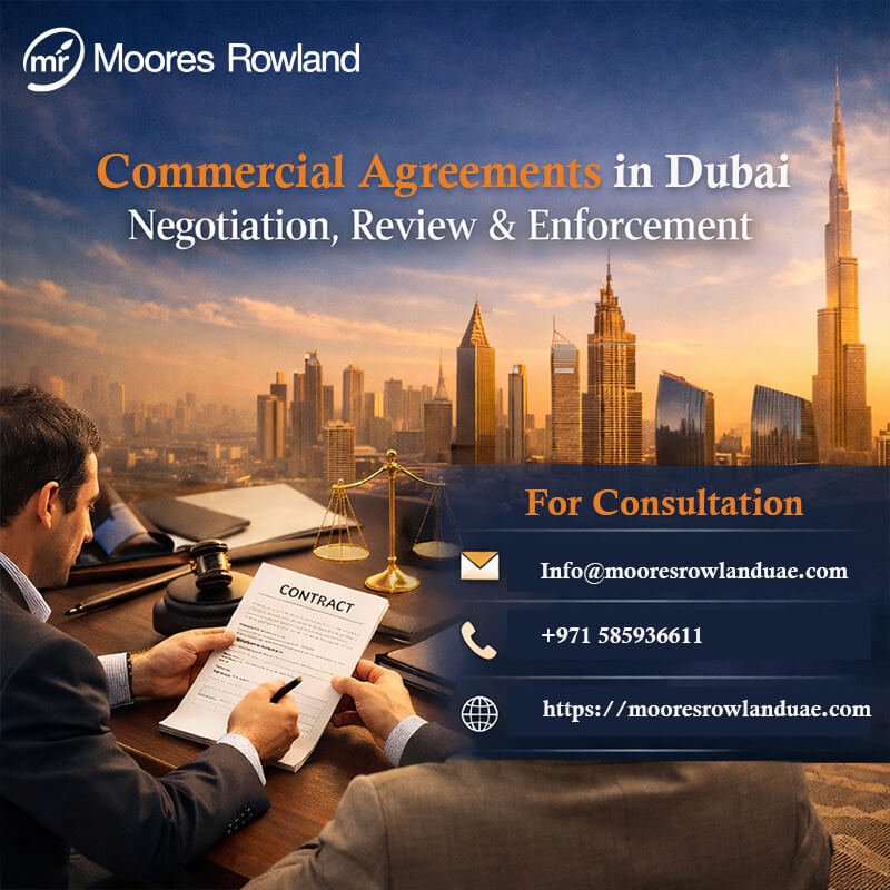 Commercial Agreements in UAE: Negotiation, Review, and Enforcement