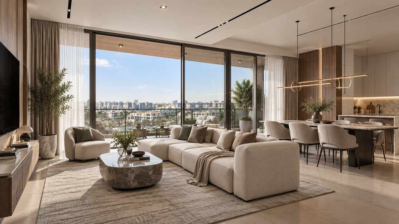 Miorah Maison | 2 bedrooms | 77 m2 | Dubai South photo 1