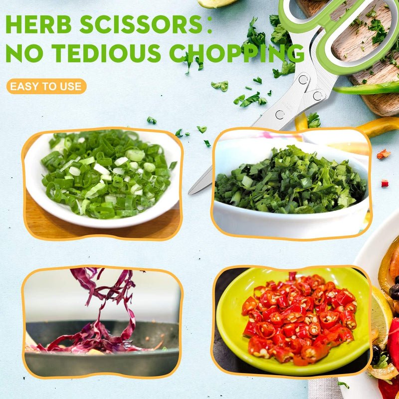 5-Blade Herb Scissor photo 3