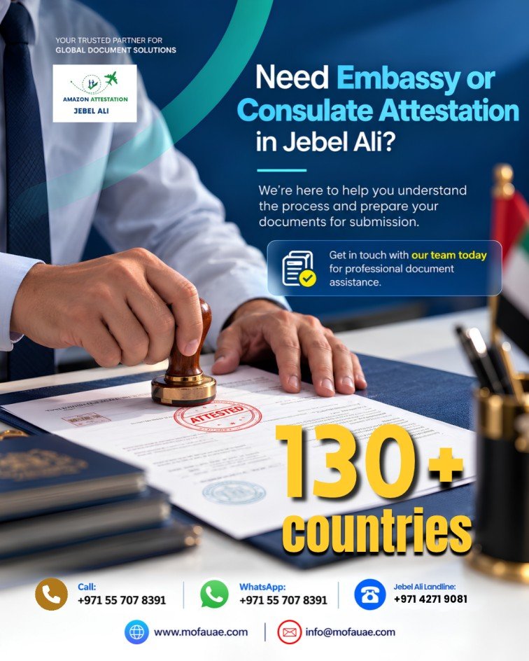 Embassy & Consulate Attestation Services in Jebel Ali, Dubai photo 1