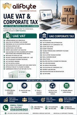 UAE VAT & Corporate Tax training photo 1