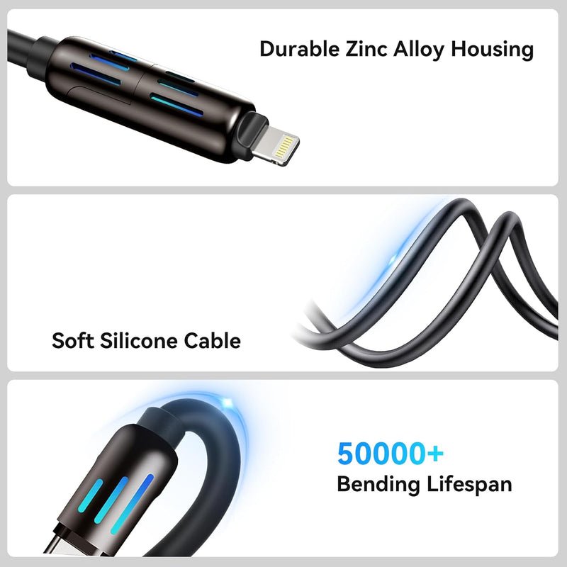 4 in 1 Multi USB Charging Cable photo 2
