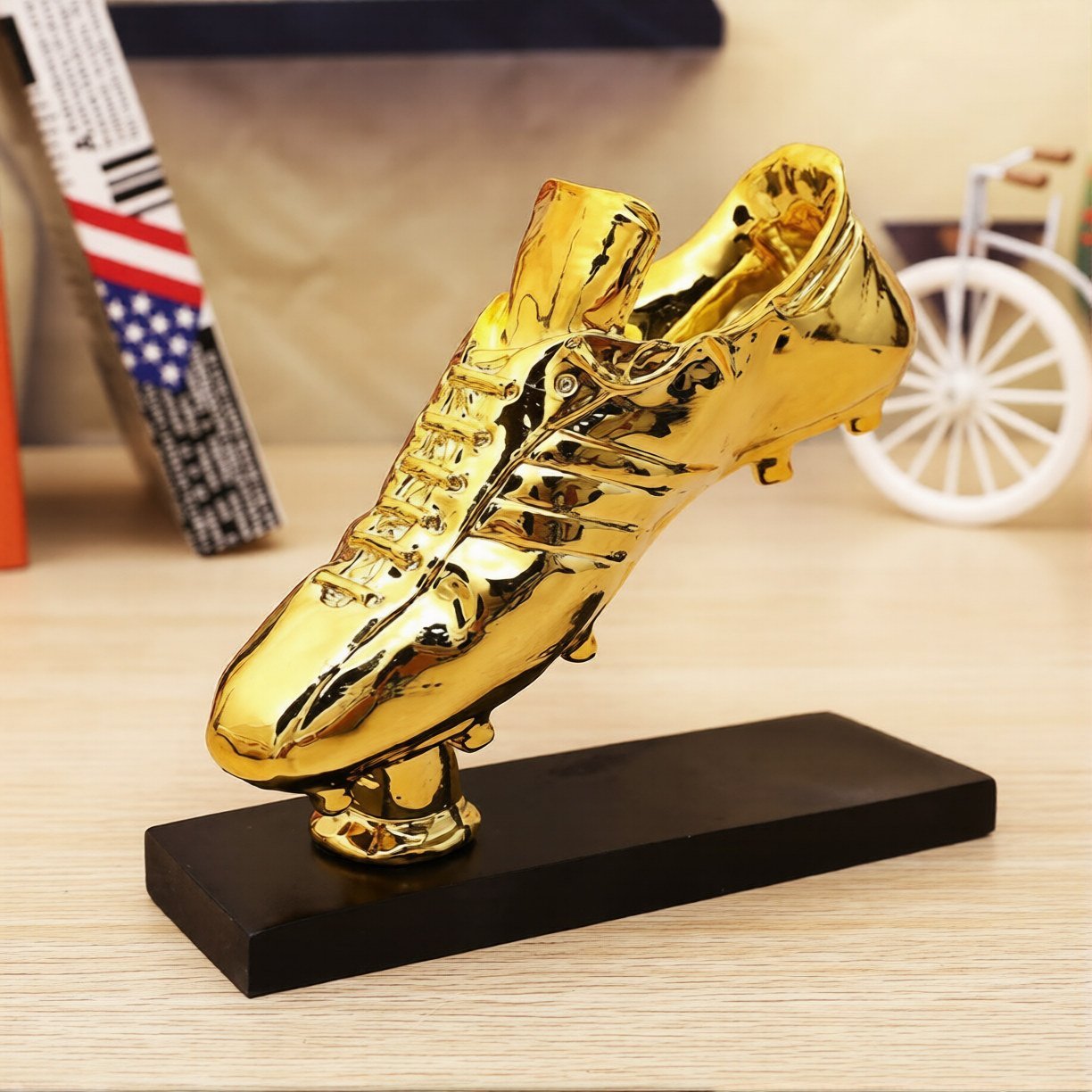 Golden color Boot Sports Collectibles Award photo 1