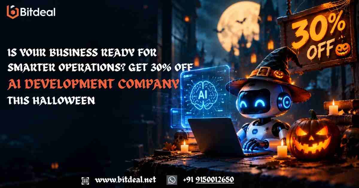 Is Your Business Ready for Smarter Operations? Get 30% Off AI Development This Halloween photo 1