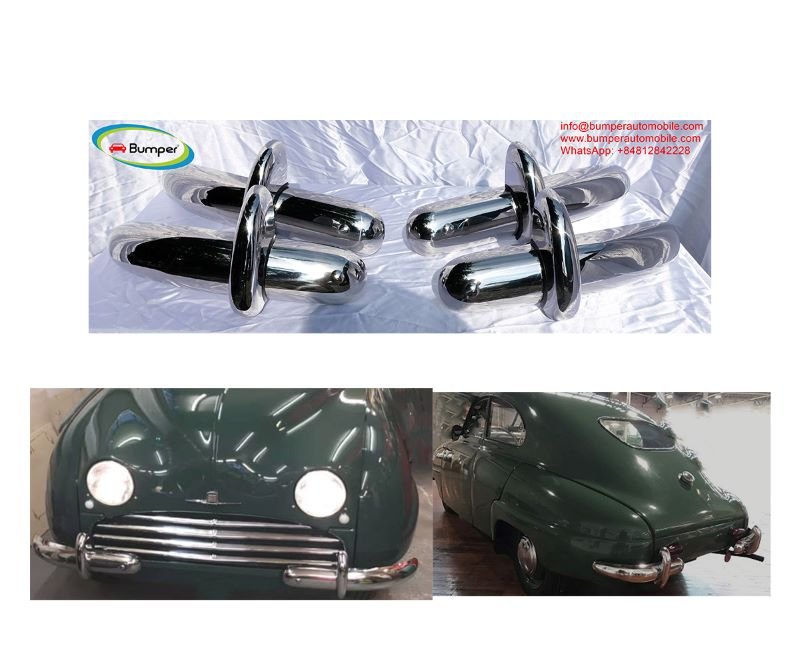 Saab 92 and Saab 92B / 93 / 96 bumpers classic car photo 2