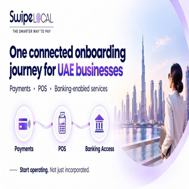 تتوسع SwipeLocal من قبول المدفوعات إلى تفعيل الأعمال الشامل للشركات في الإمارات العربية المتحدة. photo 1