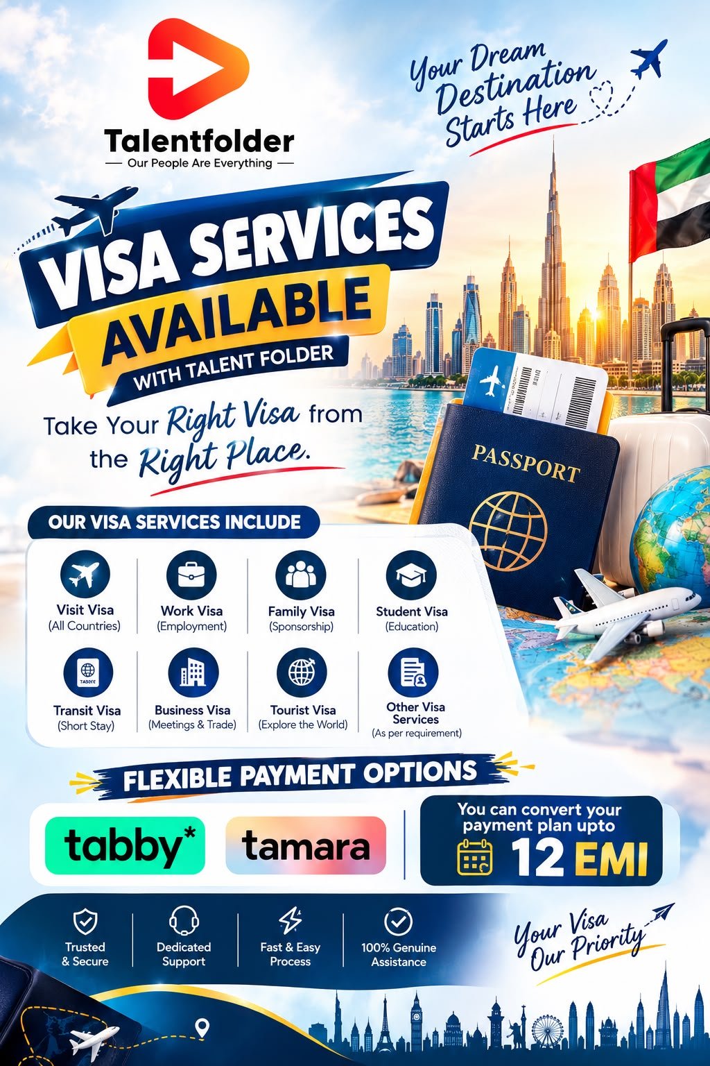 Visa Services by Talent Folder