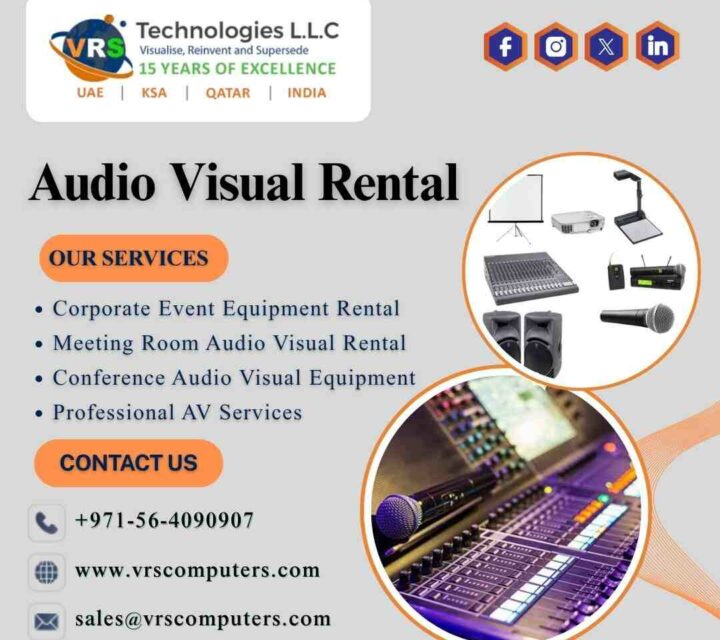 How can Audio Visual Rental Improve Event Experiences? photo 1