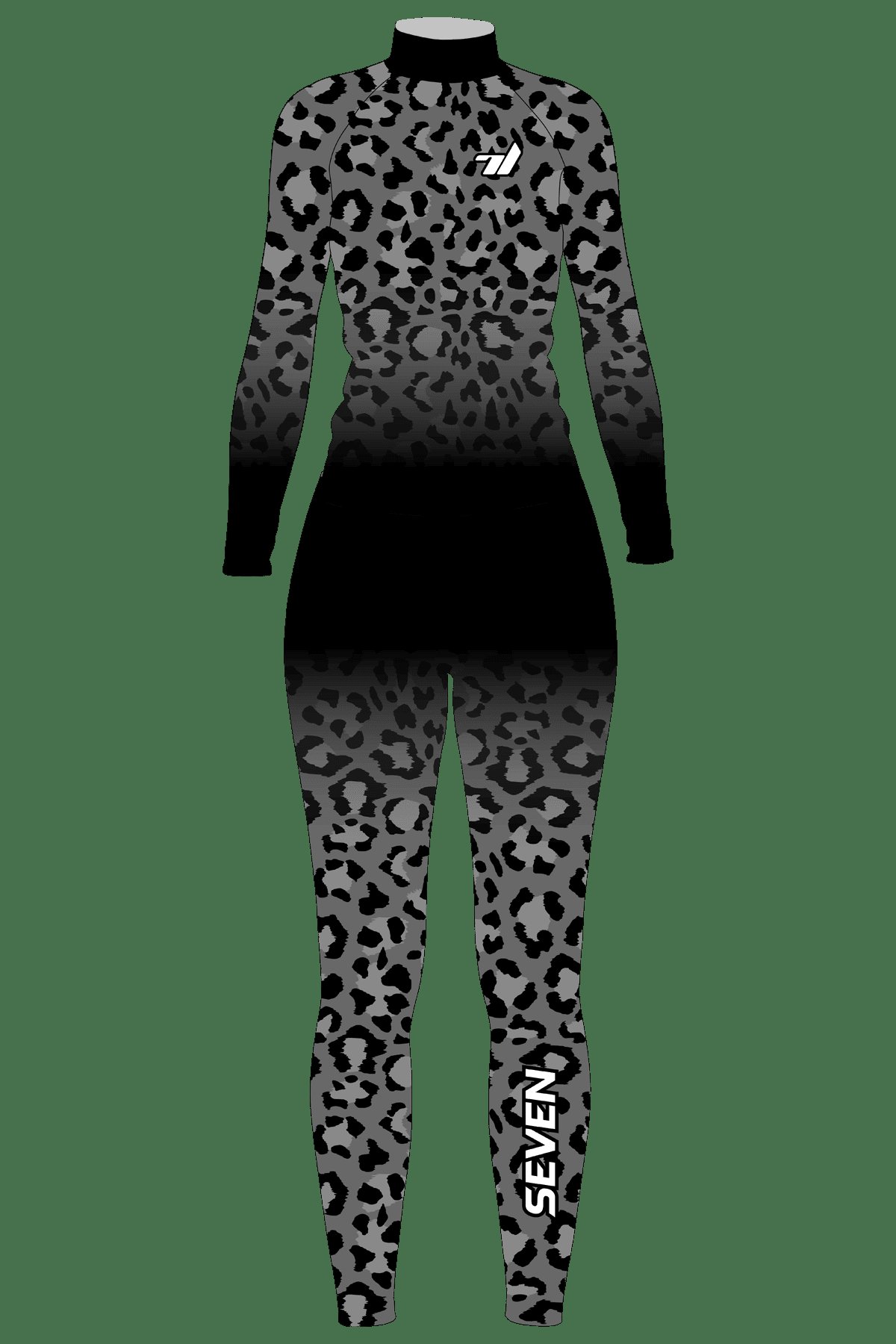 Leopard Overall With Hijab For Women