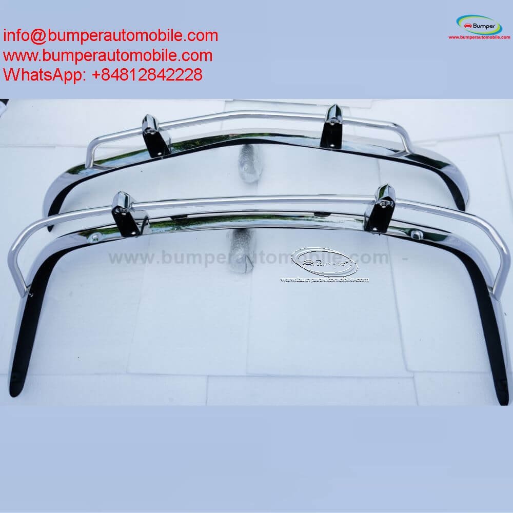 Volkswagen Karmann Ghia US type bumper (1955 – 1971) by stainless steel photo 4