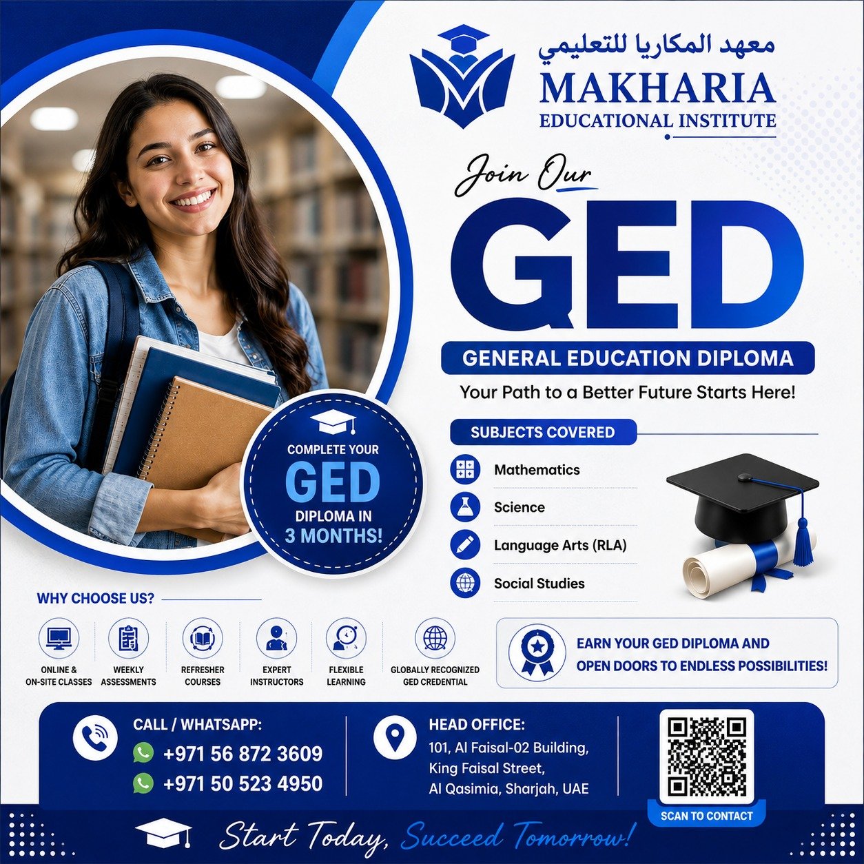 5.	GED Classes Near Me – Complete GED Preparation in Sharjah