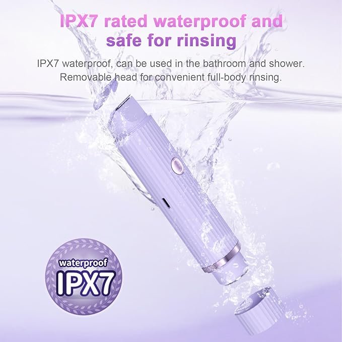 Double Head Electric Shaver  Features: Wet & Dry Dual Use: Enjoy flexibility with both wet and dry shaving options 🧴💧 IPX7 Waterproof: Fully washable and waterproof for easy cleaning under water 💦 photo 5