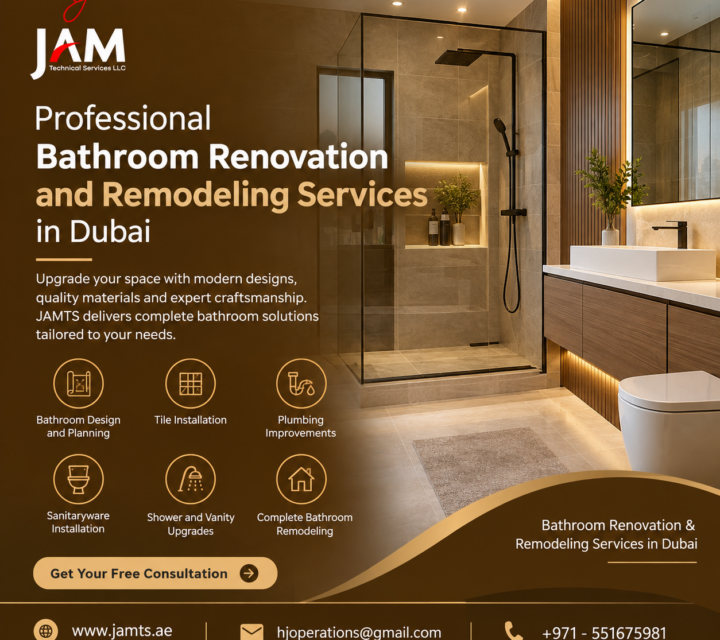 Professional Bathroom Renovation and Remodeling Services in Dubai