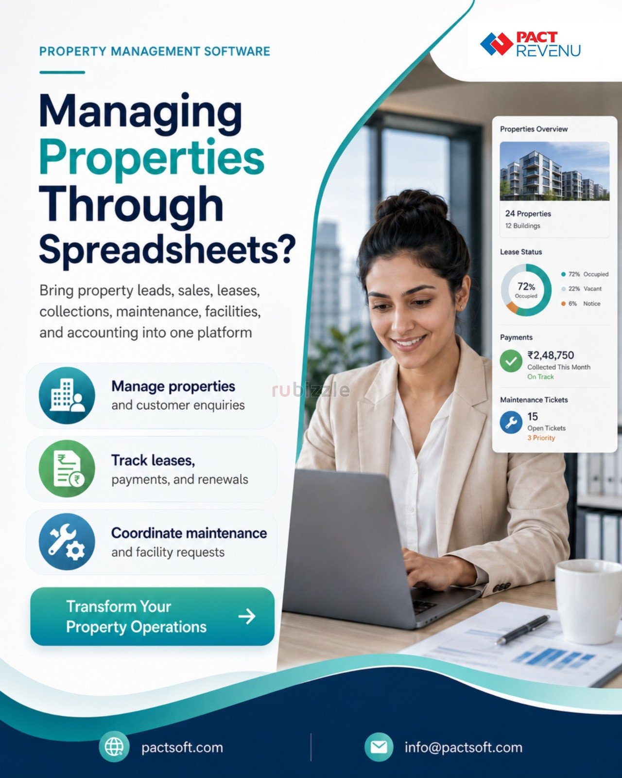 Tenant & Lease Management Software UAE | PACT REVENU