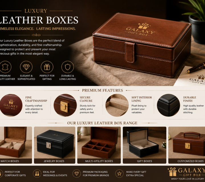 Leather box manufacturer Dubai
