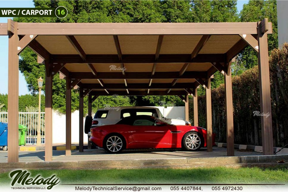 Car-Parking in Dubai | Wooden Car-Parking Shade | Carports in UAE photo 1