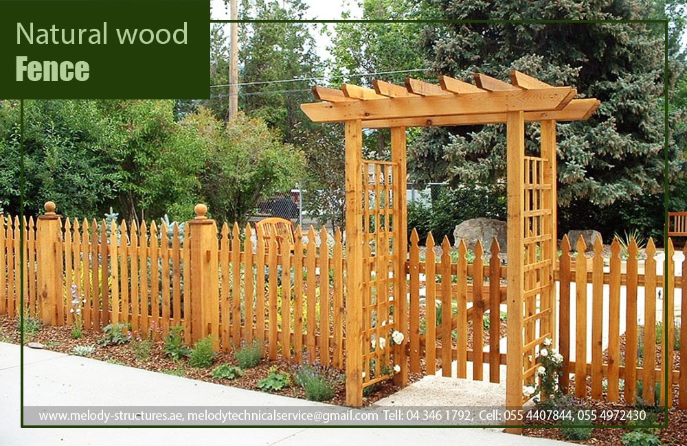 Wooden Fence supply & installation in Dubai Abu Dhabi photo 1