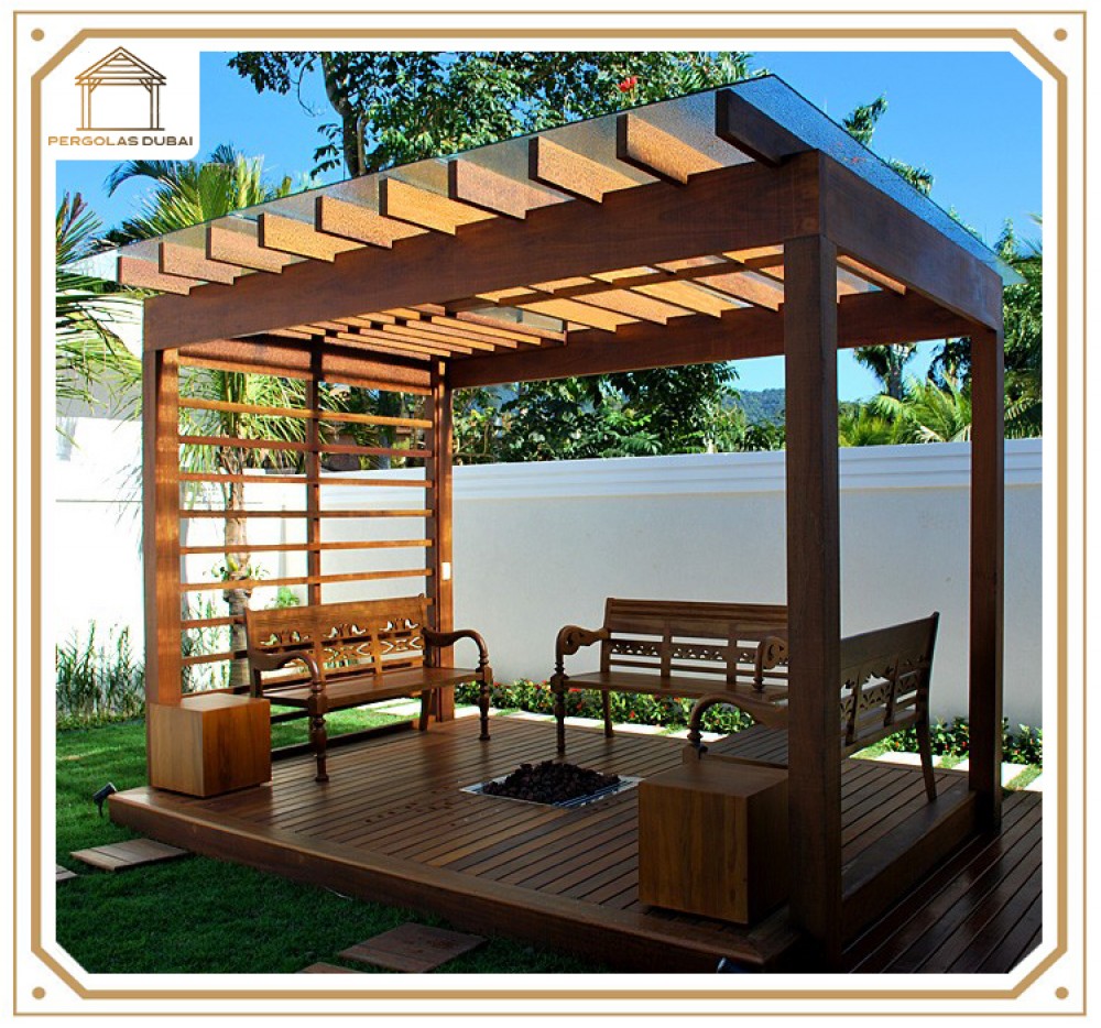 Impress your neighbors and friends with one of our wooden pergolas photo 1