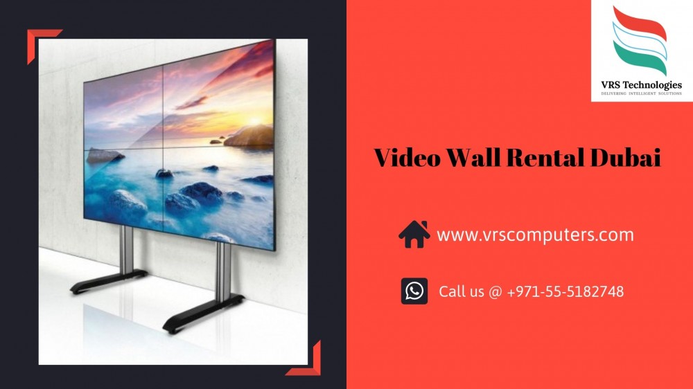 Video Wall Rental at VRS Technologies in Dubai UAE