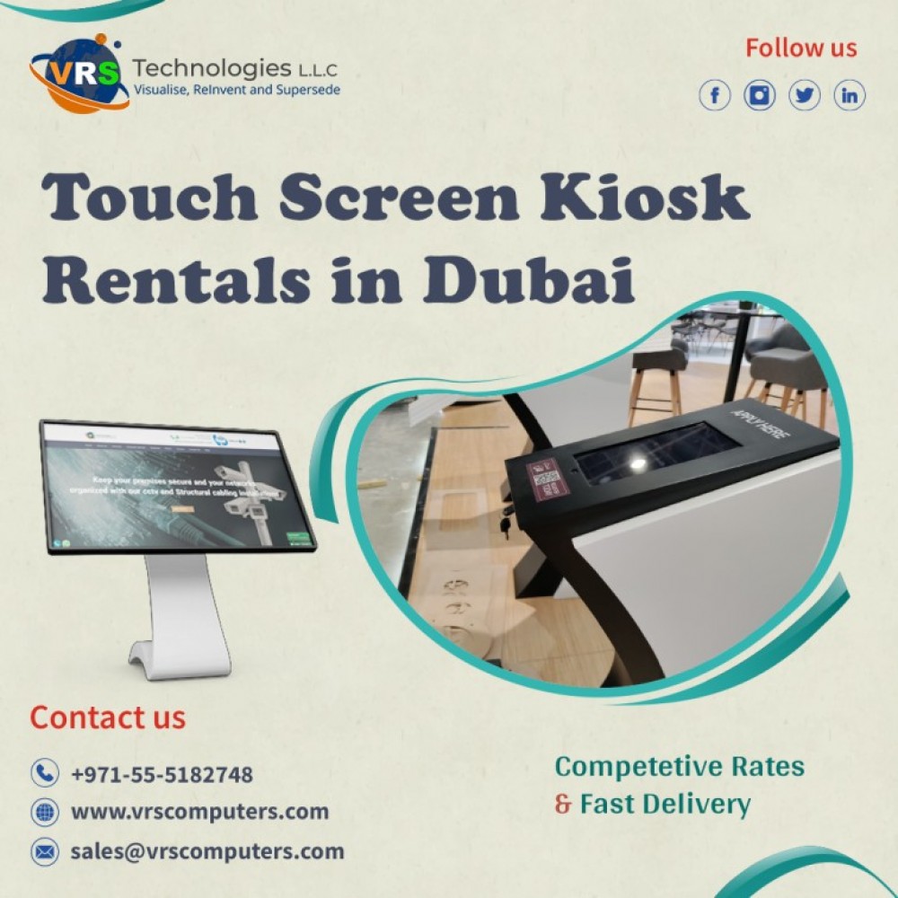 Hire Touch Screen Kiosk Rentals in UAE photo 1