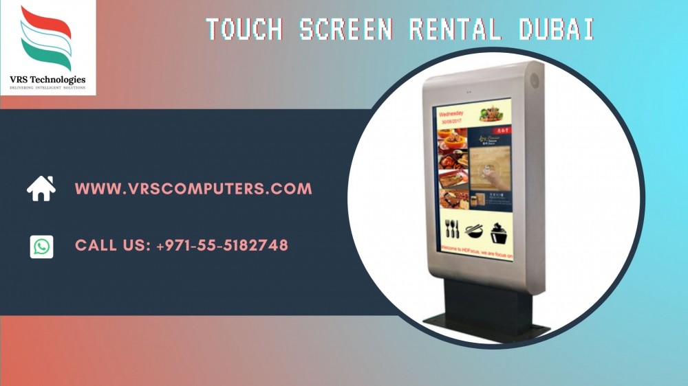 Wide Range of Touch Screen Rental Equipment in Dubai photo 1