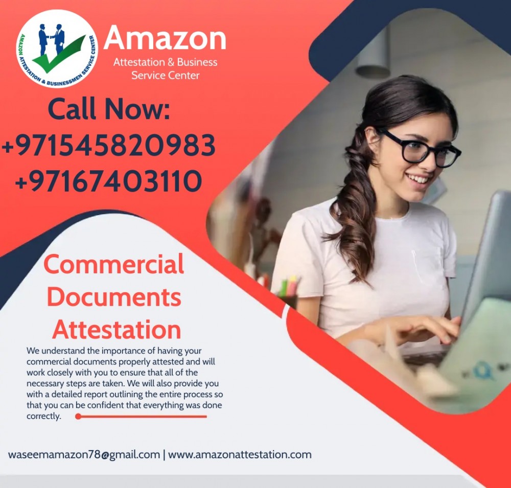 Commercial Documents Attestation In Ajman photo 1