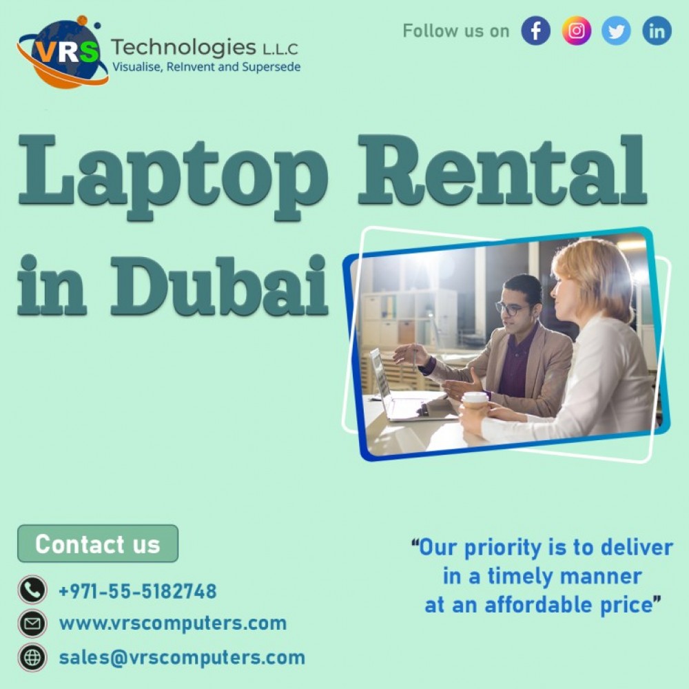 Branded Laptops for Rent in Dubai for Events photo 1
