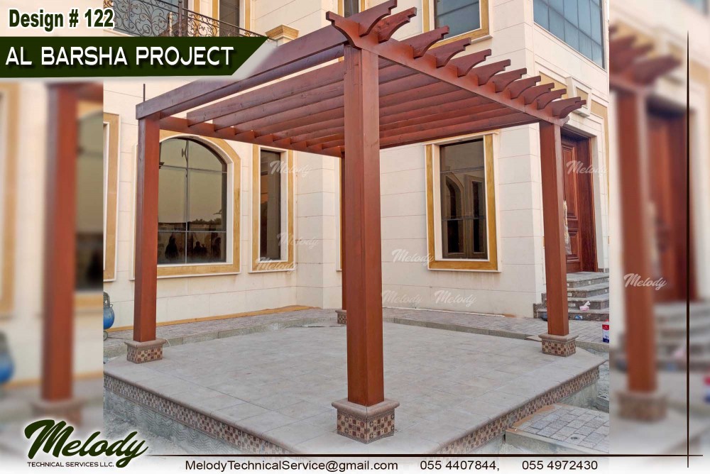 Wooden Pergola Suppliers | Pergola in Dubai, Abu Dhabi, Sharjah photo 2