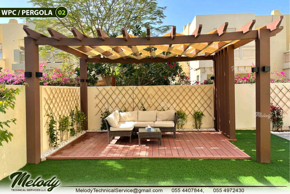 Wooden Pergola Suppliers | Pergola in Dubai, Abu Dhabi, Sharjah photo 3