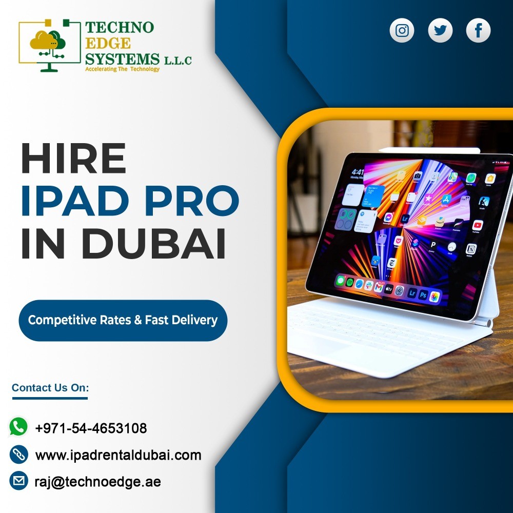 Latest Technology iPad Rental Services in Dubai photo 1