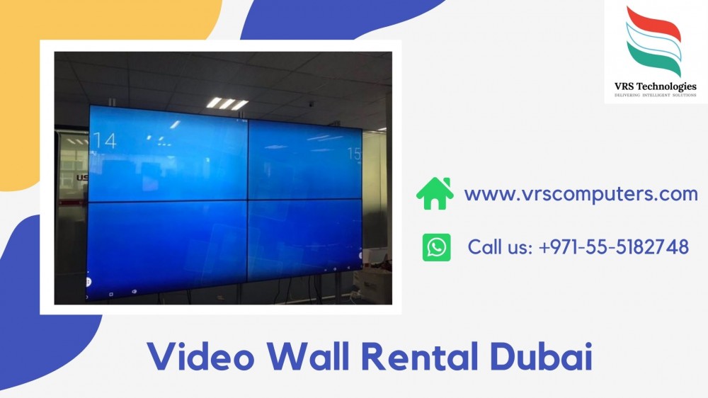 Video Wall Panel Rental Services in Dubai UAE photo 1