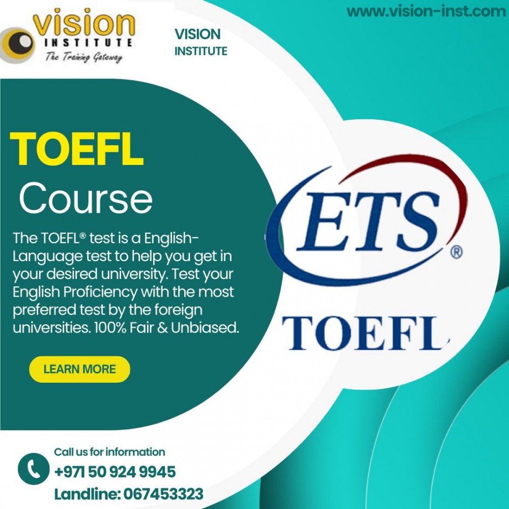 IELTS / TOEFL Training at Vision Institute. Call 0509249945 photo 1