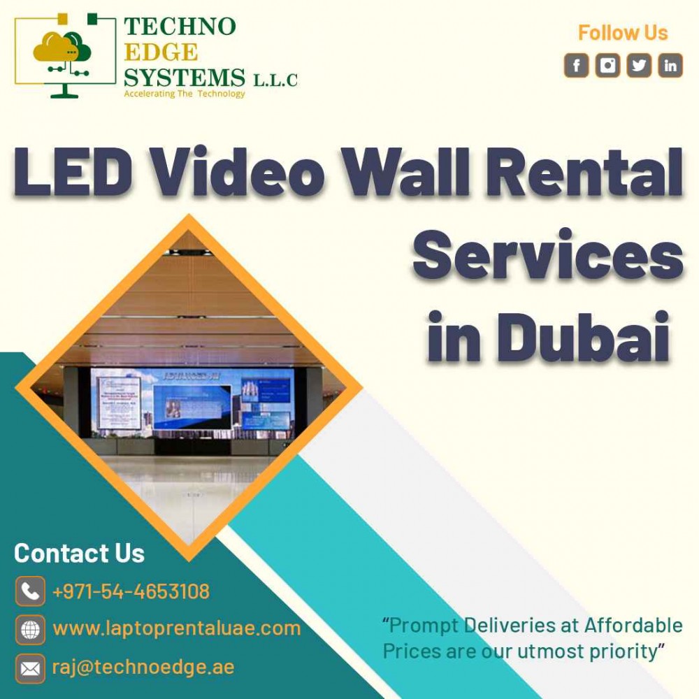 Techno Edge Systems LLC offers the latest LED Video Wall Rental in Dubai photo 1