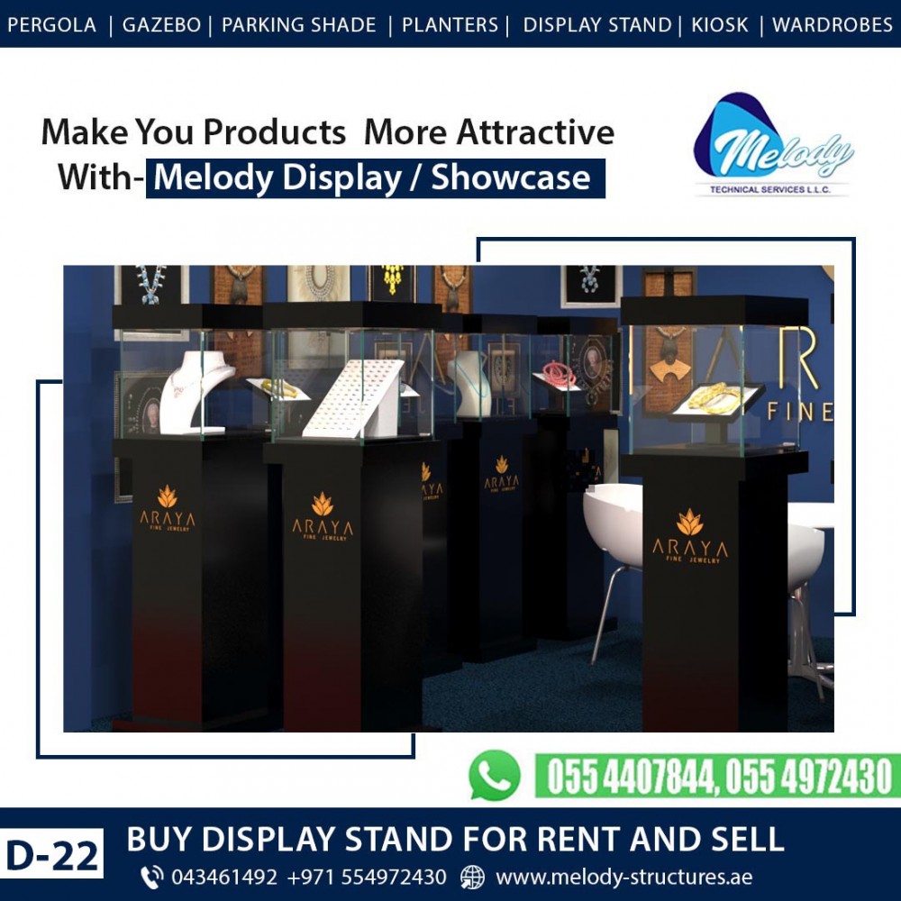 Jewelry Showcase Designs | Jewelry Display Showcase in Dubai photo 1