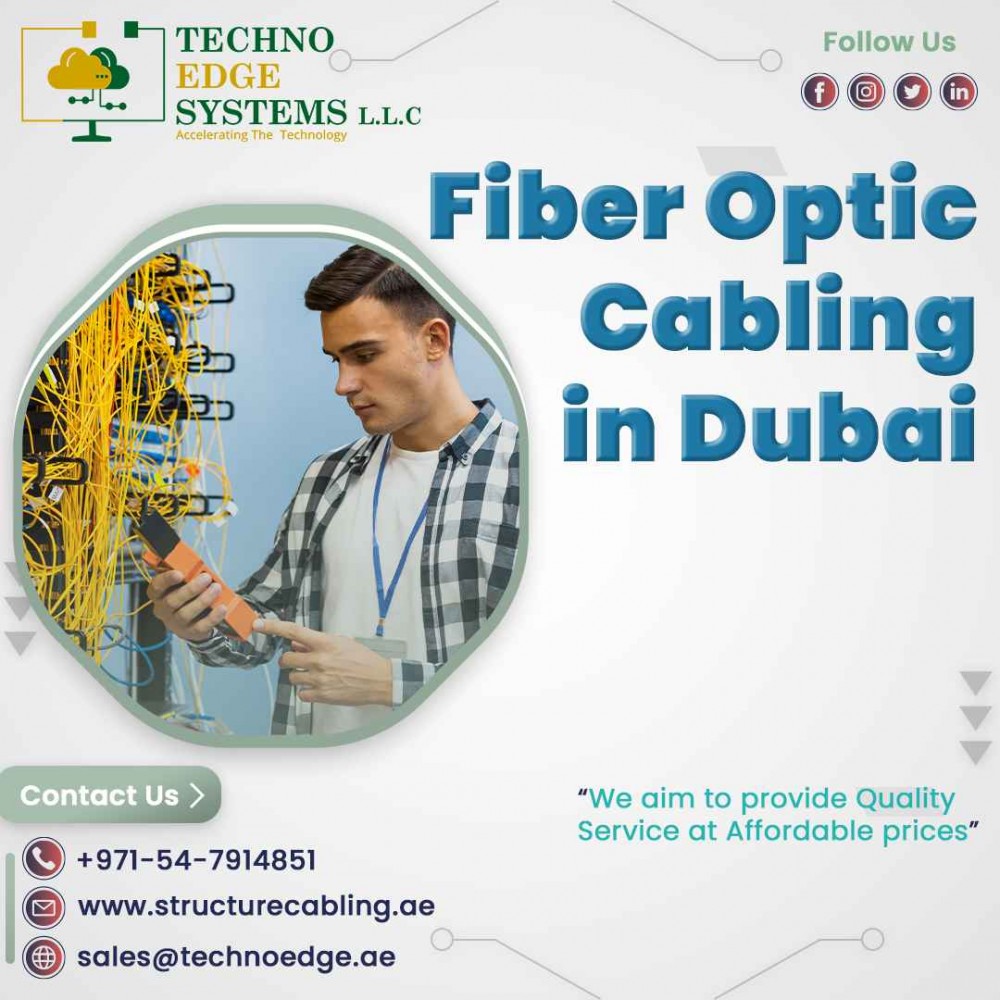 Effective principles of Fiber optic cabling Dubai photo 1