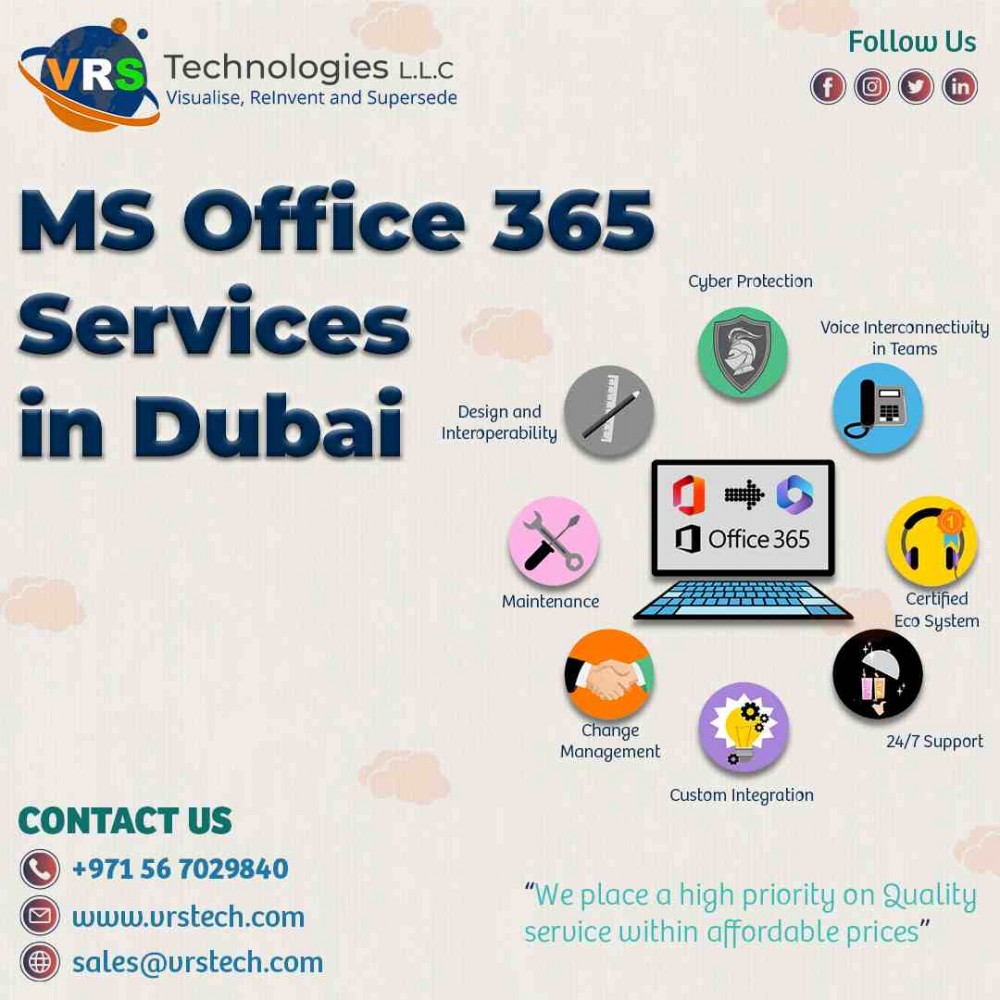 What are The Services Provided By MS Office 365 Services in Dubai? photo 1