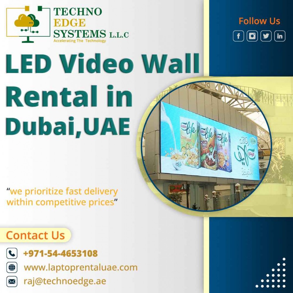 Techno Edge Systems is the leading provider of Video Wall Rental in Dubai. photo 1