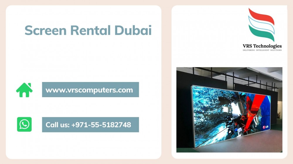 Leading Supplier of LED Screen Hire in Dubai UAE photo 1