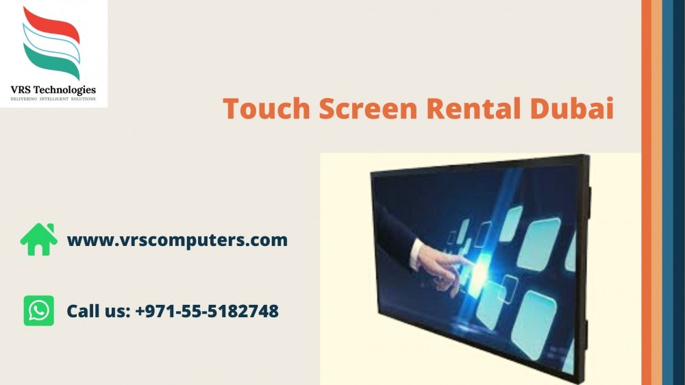 Touch Screen Rental Dubai for Events and Exhibitions photo 1