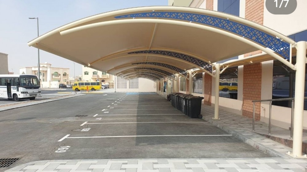 PPVC Car Parking Shades Installation in Fujayrah 0543839003h 0543839003 photo 1